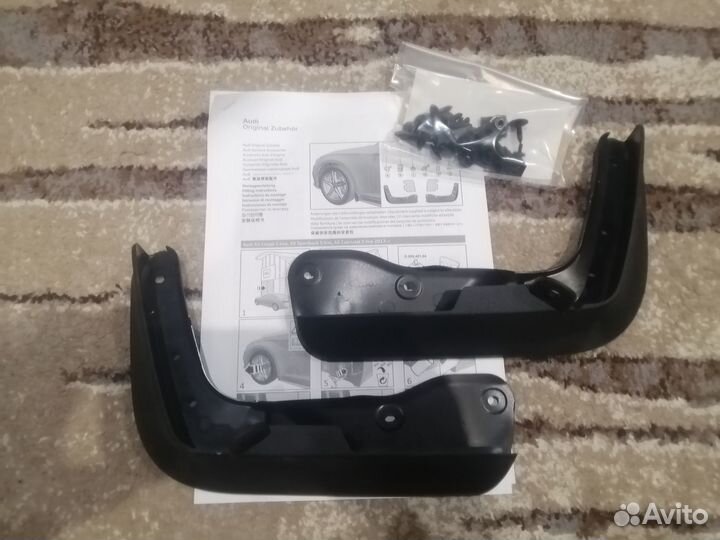 Передние брызговики Audi A5 8W/B9 2016-2022 S-line