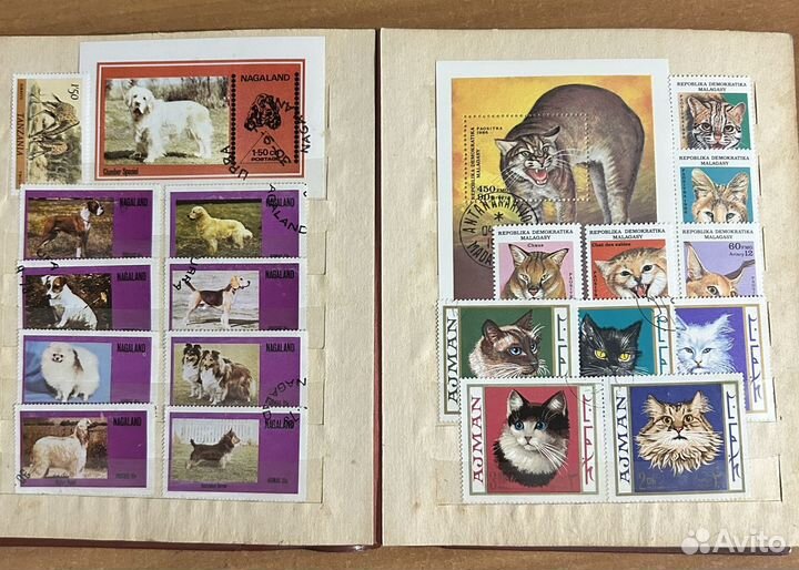 Марки флоры и фауны