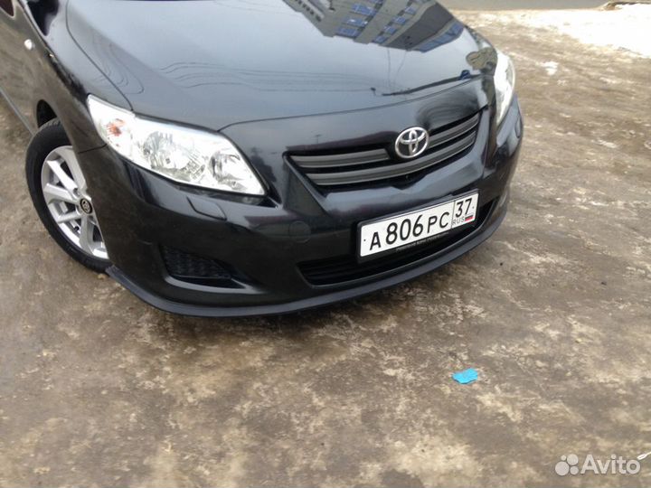 Юбка бампера Toyota Corolla 150
