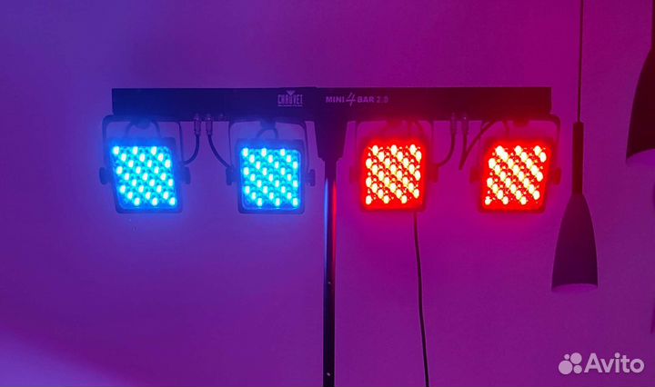 Аренда светодиодных прожекторов Chauvet Mini4Bar