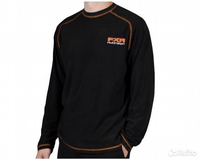 Термобелье FXR Thermal Crew Top XXL черный