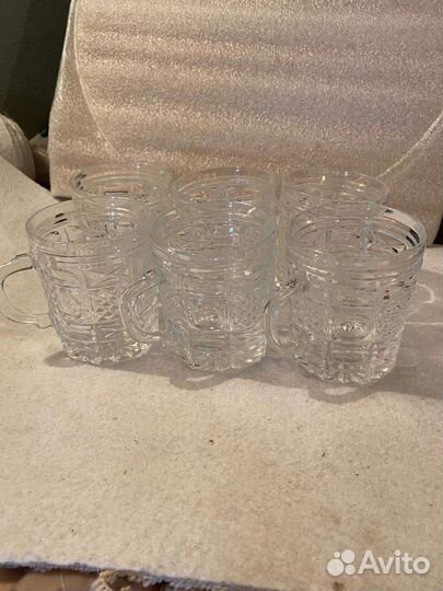 Кружки пивные хрусталь