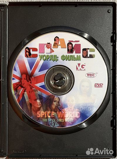 Spice Girls Spice World The Movie DVD Rus