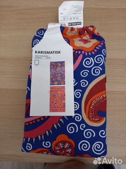 Ткань, отрез, (хлопок) для декора Карисматиск Икеа