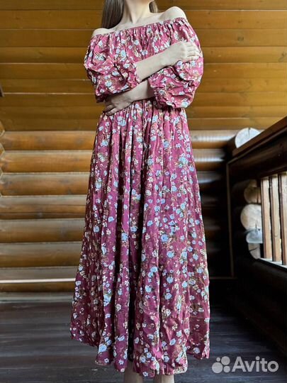 Платье летнее макси