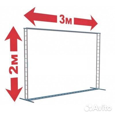 Пресс-волл аренда (джокерная конструкция) 2.5x3 м