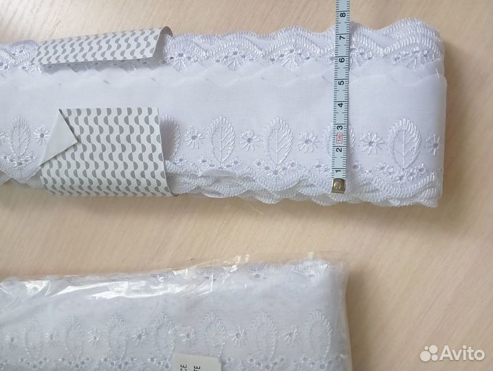 Кружево для шитья и рукоделия / Хлопок