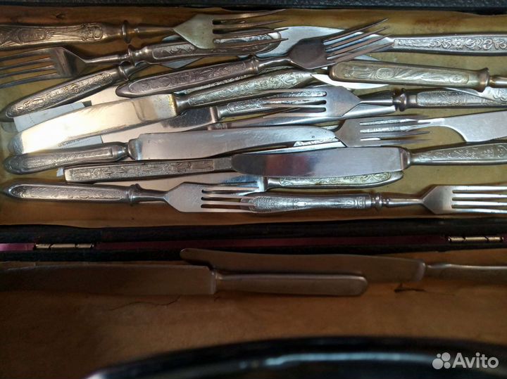 Ложки вилки ножи нерж алюминий СССР