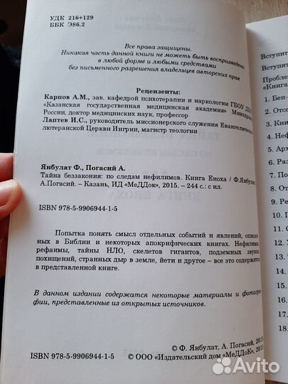 Книга Еноха. Нефилимы. Мягкая обложка