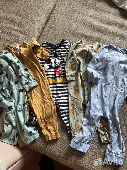 Детские вещи пакетом для мальчика 80