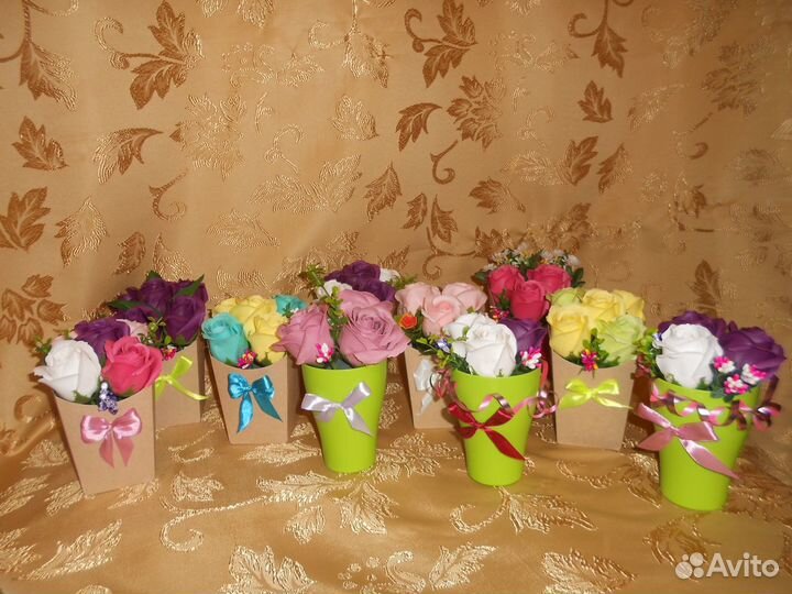 Розочки из мыла