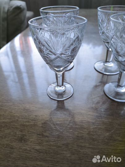 Хрустальные рюмки СССР