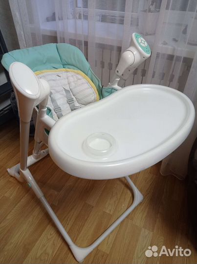 Стульчик для кормления + качель