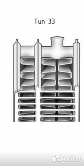 Радиаторы ростерм 500 1500 33 KV; 500 1300 11KV