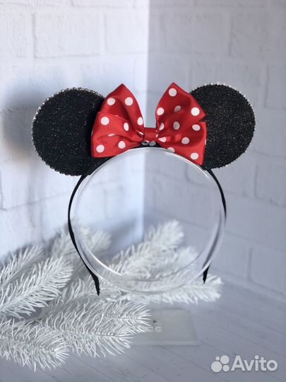 Ободок ушки Минни Маус