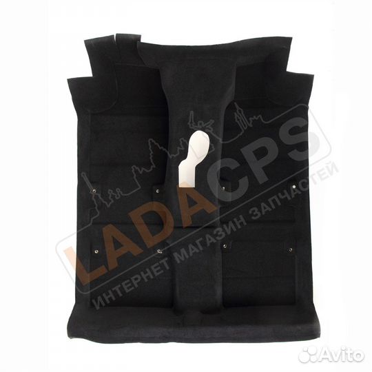 Ковер пола трехслойный С шумоизоляцией Нива