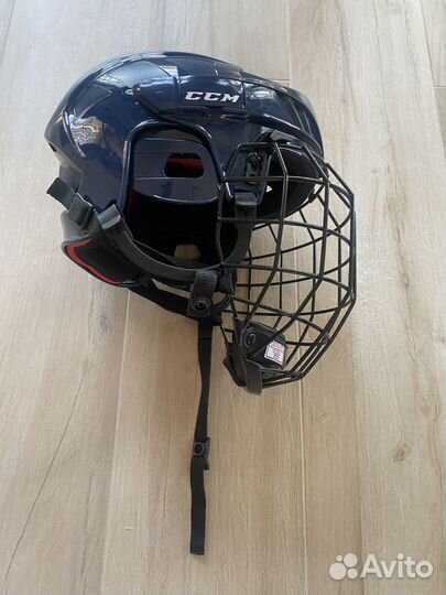 Хоккейный шлем CCM HT50SR 50L, сетка CCM FM50L