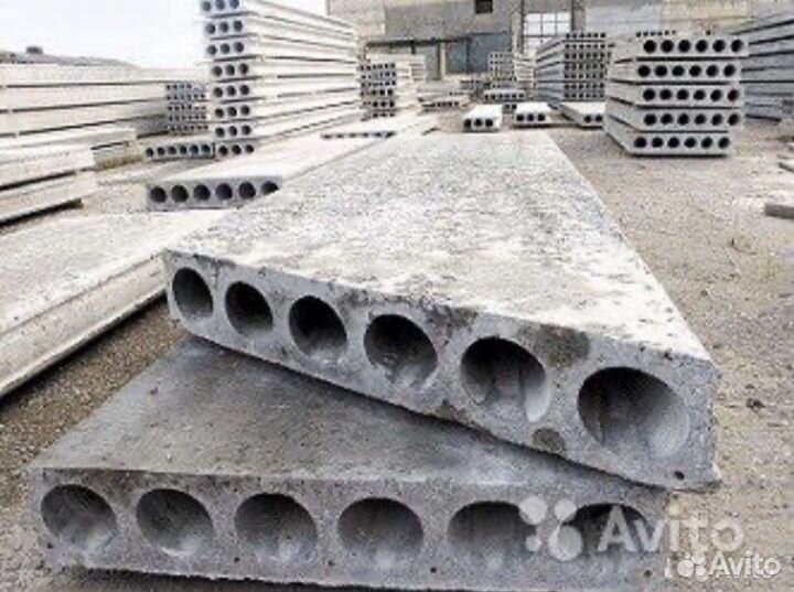 Плита перекрытия пк, пб, пно (облегченные)