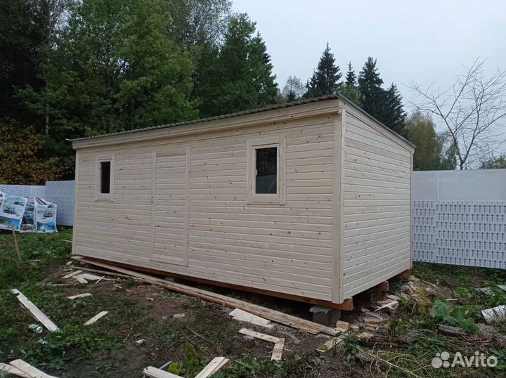 Хозблок, бытовка, каркасный дачный домик