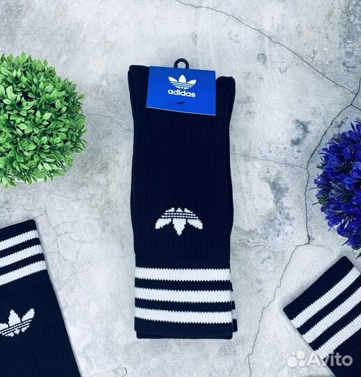 Носки Adidas оригинал чёрные