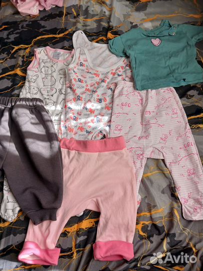 Детские вещи пакетом на девочку 62-68