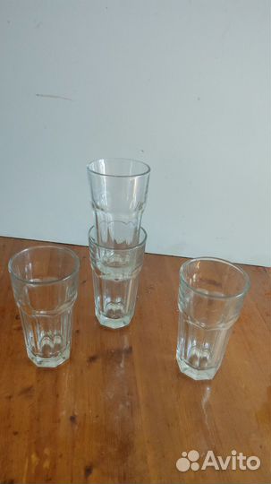 Стаканы граненные 300мм, за 4шт