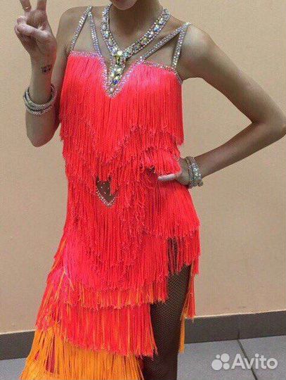 Платье бальные танцы ю2