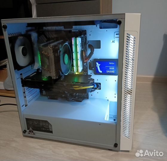 Игровой пк Ryzen 7 2700, 16GB DDR4, GTX 1060 6GB