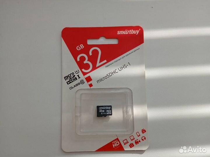 Карта памяти Smartbuy microsdhc 32 гб