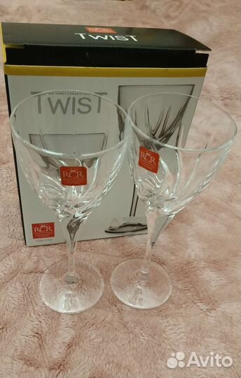 Бокалы хрустальные 