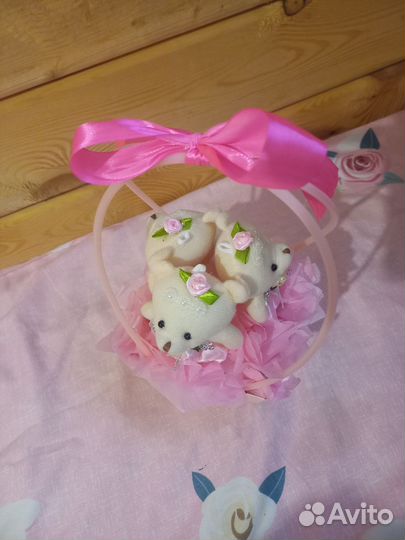 Букет из мишек