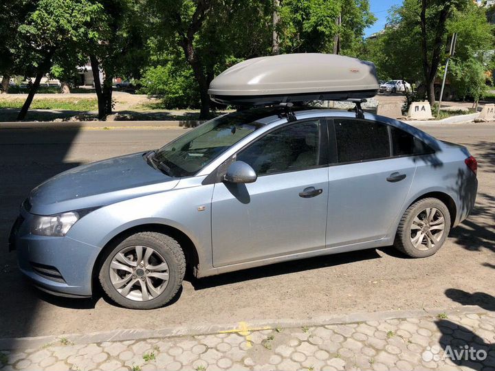 Автобокс багажник на крышу Chevrolet Cruze