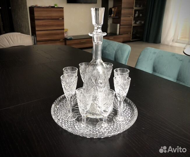 Хрустальная посуда СССР