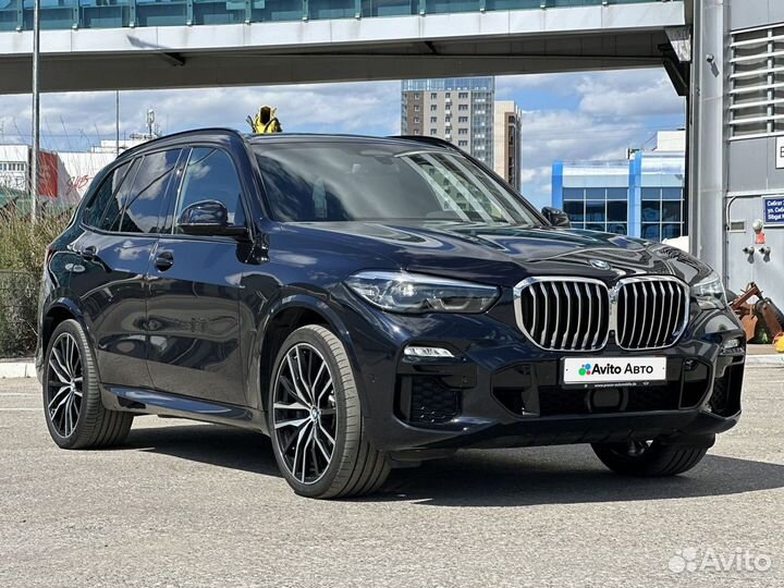 BMW X5 3.0 AT, 2019, 99 000 км