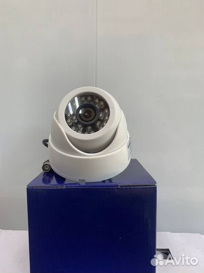 Камера видеонаблюдения. Внутренняя купольная HD