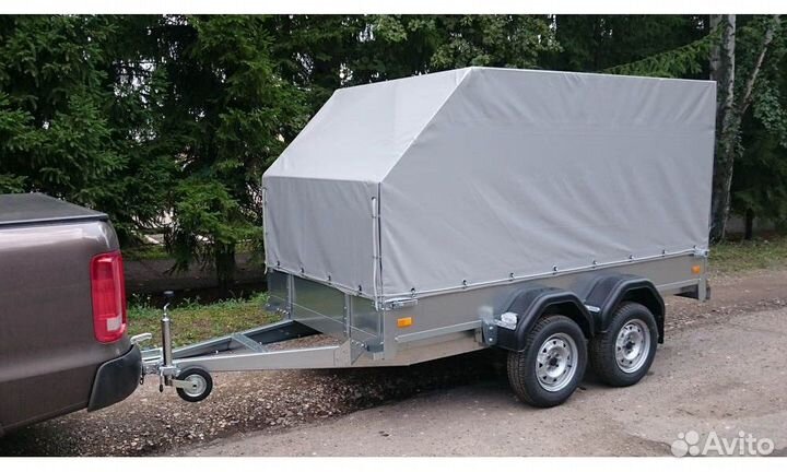 Прицеп Саранский 3,5х1,5 2-осный с тентом