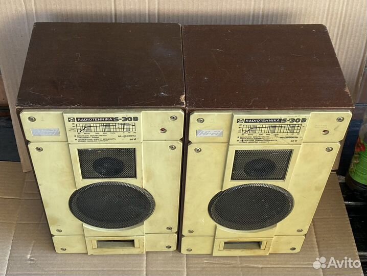 Акустические колонки S 30В Радиотехника