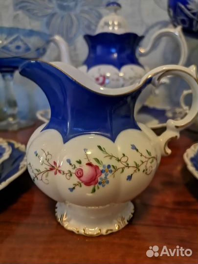 Фарфоровый чайный сервиз Германия 1940-50е г.г