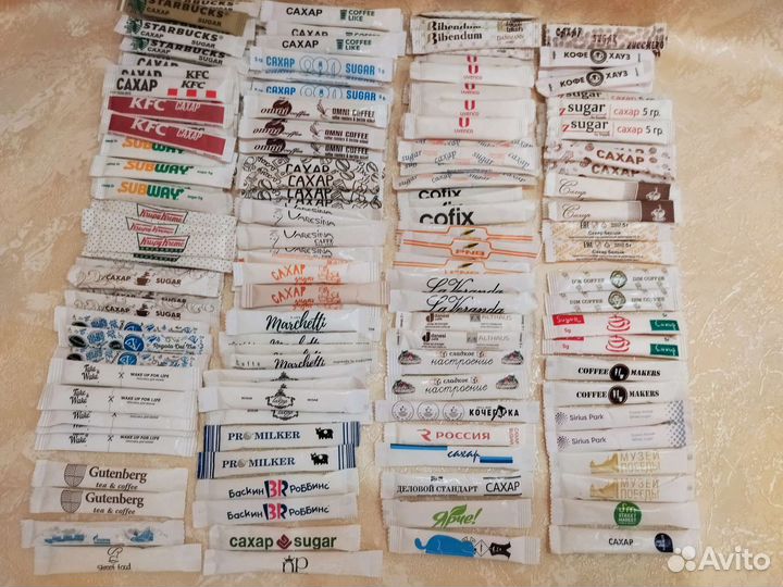 Сахар в стиках