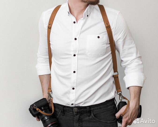 Разгрузка для фотографа на две камеры