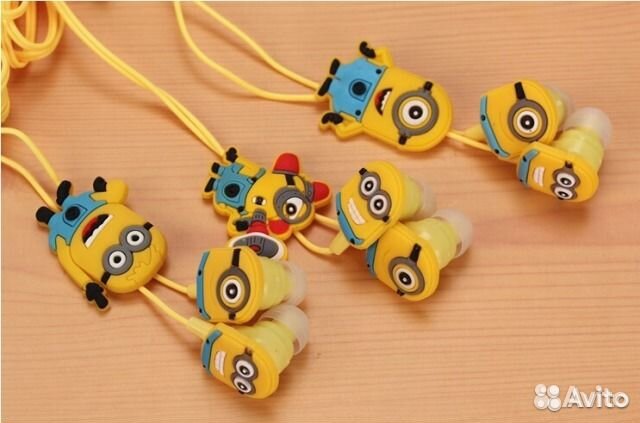 Наушники миньоны