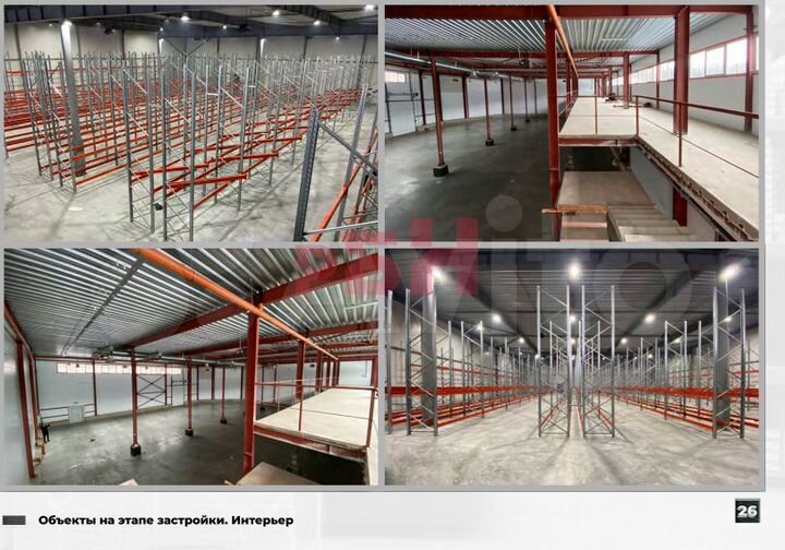 Склад, производство от 325 до 5000 м²