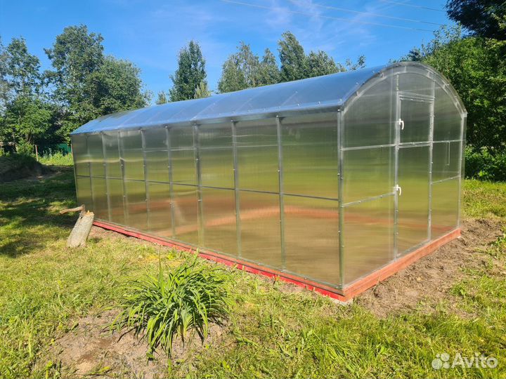 Теплица 4 на 6 усиленная