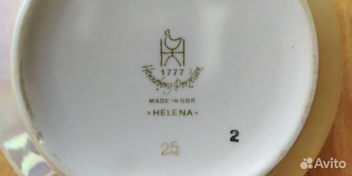 Фарфоровая посуда из гдр helena
