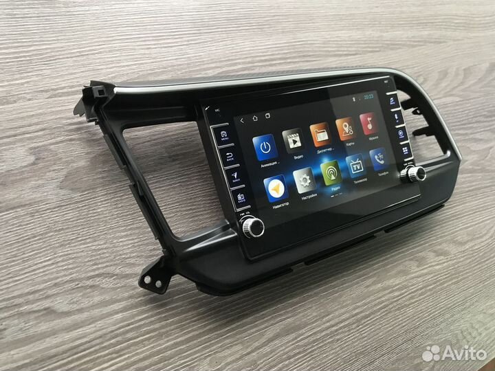 Магнитола Hyundai Elantra + физические кнопки