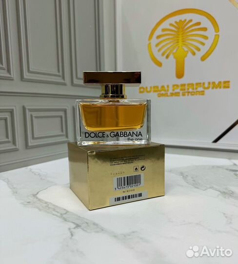 Dolce Gabbana The One gold парфюм женский духи