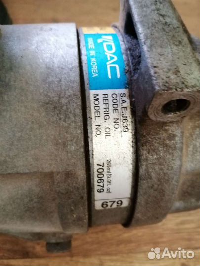 Компрессор кондиционера Daewoo Nexia