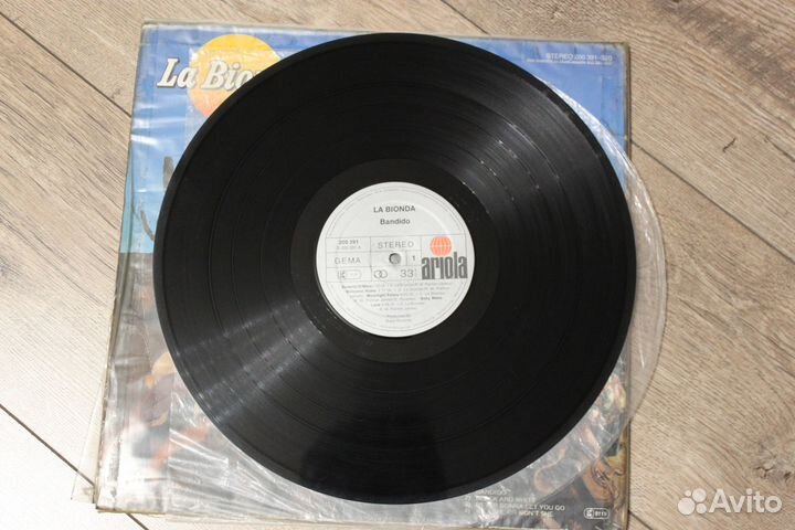 La Bionda - Bandido LP Germany
