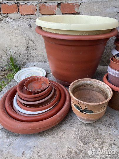 Горшок для цветов бу