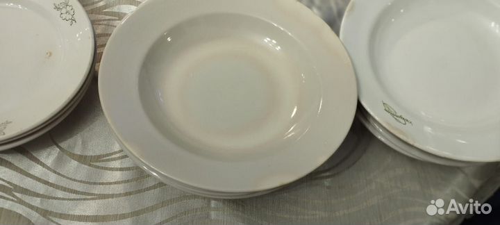 Тарелки СССР разные.За все